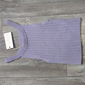 NWT Moon & Madison Lavender Ribbed Tank Top S